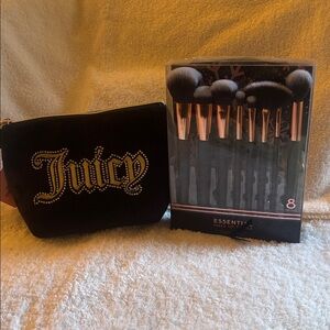 Juicy Couture Black Makeup Brush Set